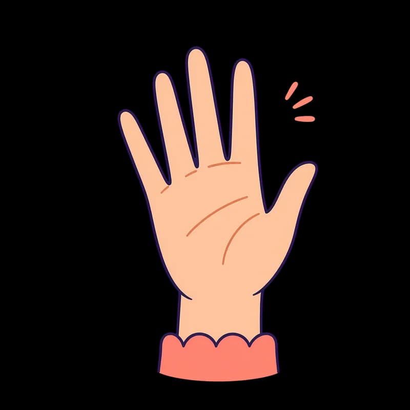 Hands Up illustration